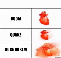 doom quake duke nukem