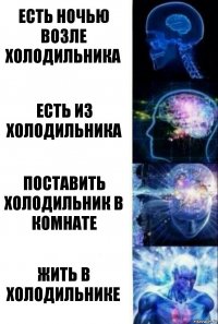 Есть ночью возле холодильника есть из холодильника поставить холодильник в комнате ЖИТЬ В ХОЛОДИЛЬНИКЕ