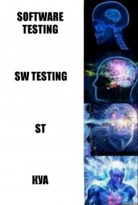 Software Testing SW testing ST куа