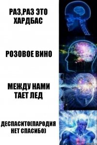 Раз,раз это хардбас Розовое вино Между нами тает лед Деспасито(пародия нет спасибо)