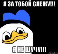 я за тобой слежу!!! я не шучу!!!