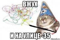 вжух и на улице -35