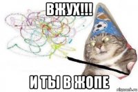 вжух!!! и ты в жопе