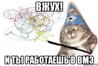 вжух! и ты работаешь в вмз