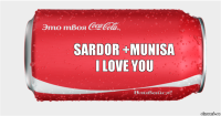 Sardor +Munisa
I LOVE YOU