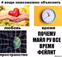 Почему майл ру все время фейлит