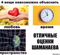 Отличные оценки Шаманаева