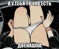 а у тебя точно есть двенашка