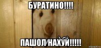 буратино!!!! пашол нахуй!!!!!