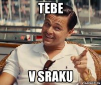 tebe v sraku