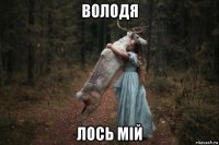 володя лось мій