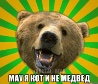  мау я кот и не медвед