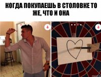 Когда покупаешь в столовке то же, что и она