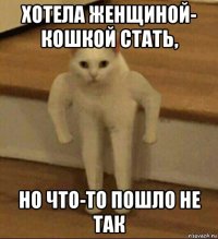 хотела женщиной- кошкой стать, но что-то пошло не так