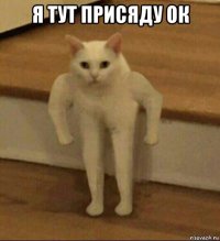 я тут присяду ок 