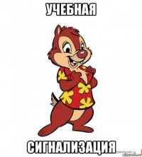 учебная сигнализация