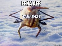 efna afr 