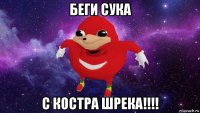 беги сука с костра шрека!!!!