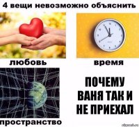 почему ваня так и не приехал