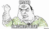 upload timesheets bleat