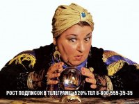 рост подписок в телеграме +520% тел 8-800-555-35-35