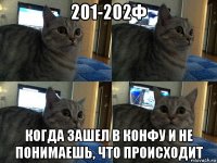 201-202ф когда зашел в конфу и не понимаешь, что происходит