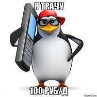 я трачу 100 руб/д