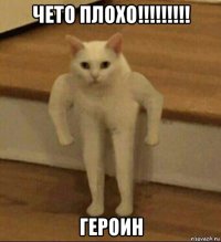 чето плохо!!!!!!!!! героин