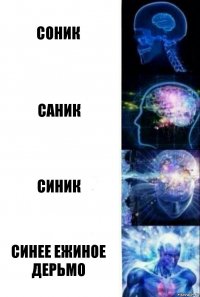 соник саник синик синее ежиное дерьмо