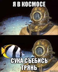 я в космосе сука съебись трянь