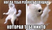 когда тебя ревнует девушка которая тебе никто