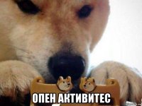  опен активитес