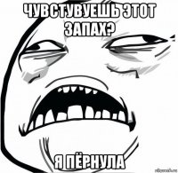 чувстувуешь этот запах? я пёрнула