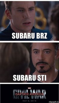 Subaru brz subaru sti