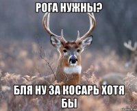 рога нужны? бля ну за косарь хотя бы