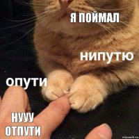 я поймал нууу отпути