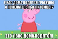 у вас дома водятся грызуны и нежелательные питомцы? это у вас дома водятся!