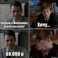 Хочешь к Молчанову в мастерскую? Хочу... 60.000 р 