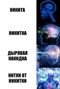 Никита Никитка Дырявая накидка Нитки от Никитки