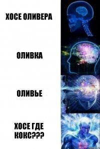 Хосе Оливера Оливка Оливье ХОСЕ ГДЕ КОКС???