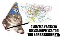 СУКА УХА УВАЖУХА ВЖУХА НОРМУХА ТОП ТОП БЛЯЯЯЯЯЯЯЯЯЯТЬ