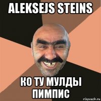 aleksejs steins ко ту мулды пимпис