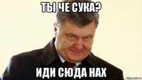 ты че сука? иди сюда нах