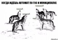 Когда ждёшь автомат по гос и муниципалке