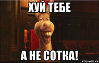 хуй тебе а не сотка!