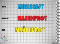 minecraft маинкрафт майнкрафт