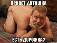 привет, антошка есть дорожка?