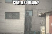 срать хочешь? 