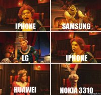 IPhone Samsung LG IPhone Huawei Nokia 3310