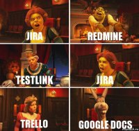 JIRA REDMINE TESTLINK JIRA TRELLO GOOGLE DOCS